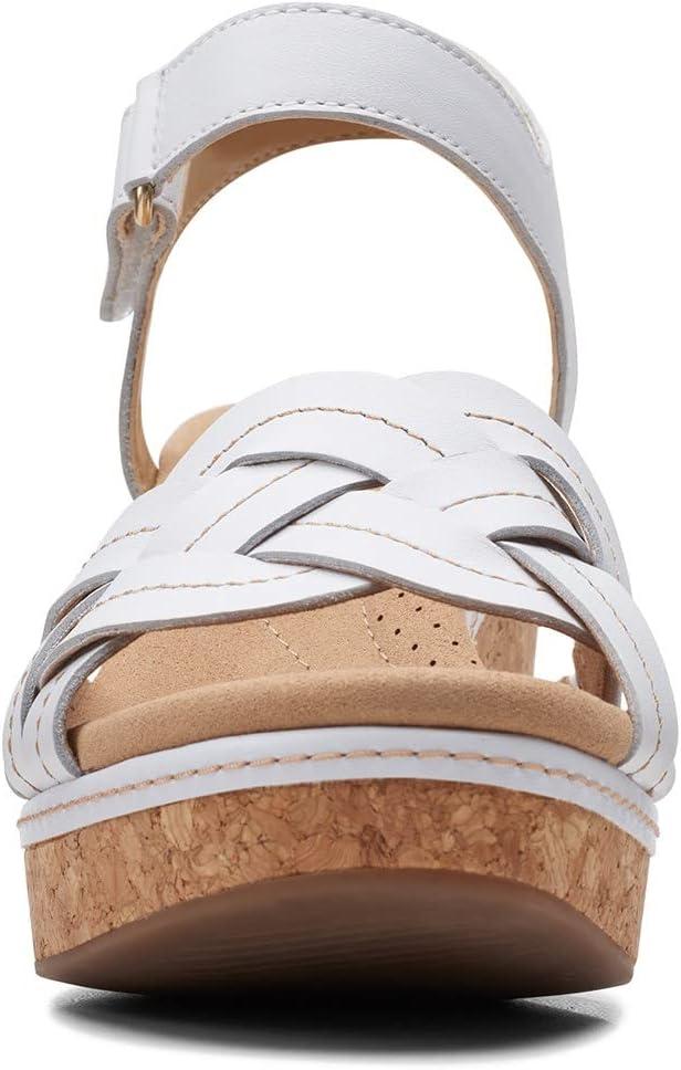 imageClarks womens Giselle CoastWhite Leather