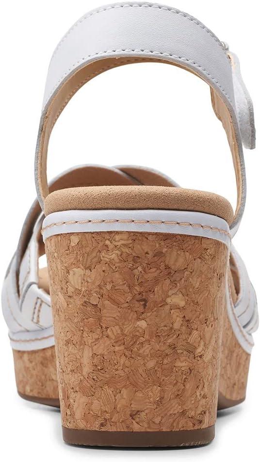 imageClarks womens Giselle CoastWhite Leather