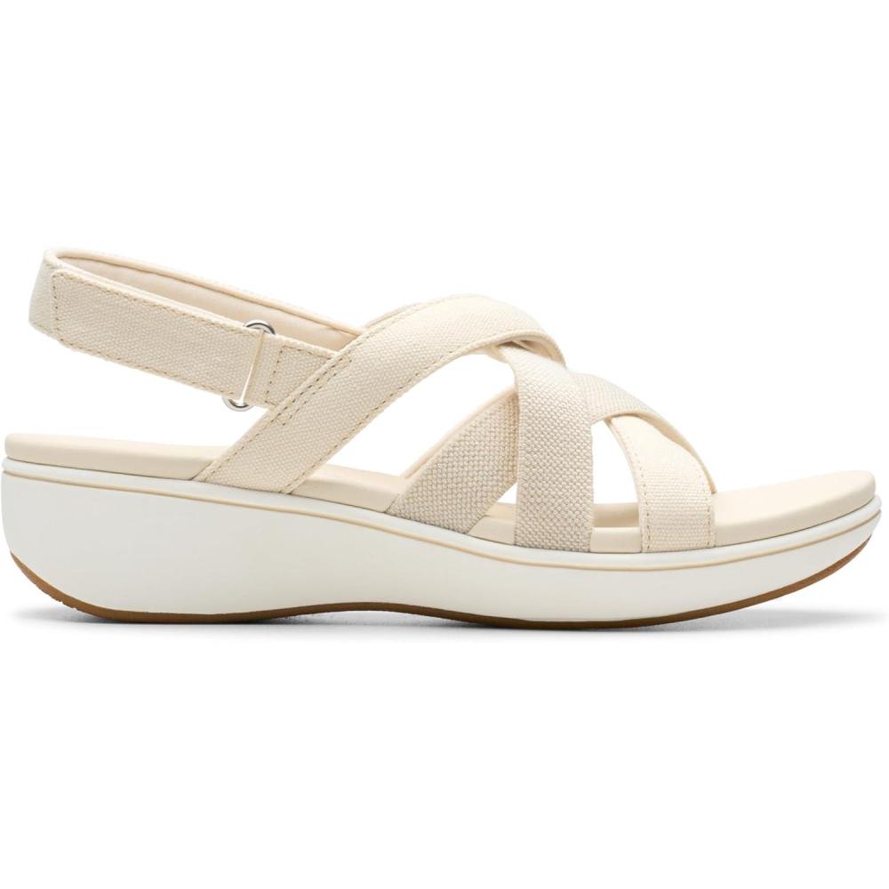 imageClarks Womens Breezerae AnaCream Textile
