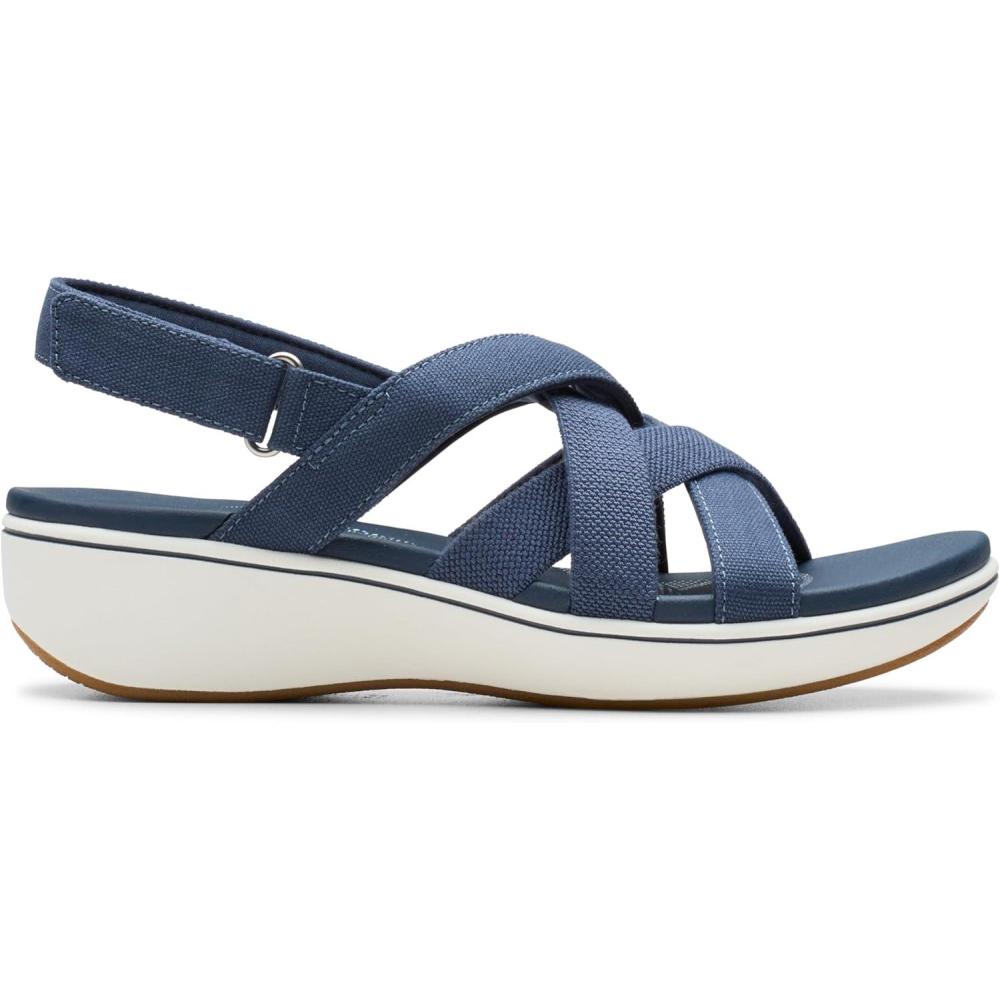 imageClarks Womens Breezerae AnaNavy Canvas