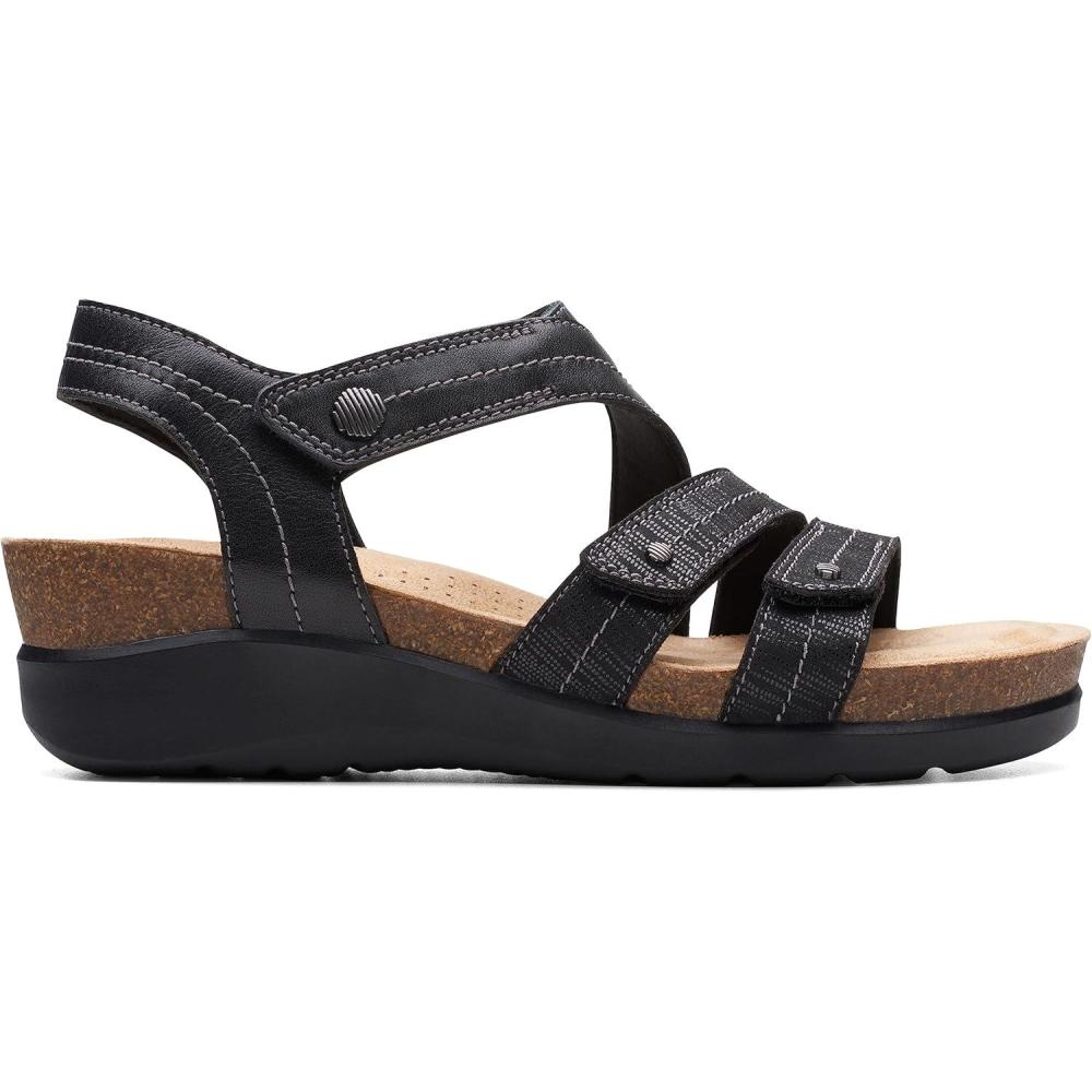 imageClarks Womens Calenne ClaraBlack Combi