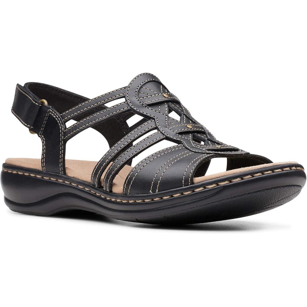 imageClarks Womens Leisa JannaBlack Leather