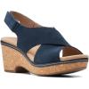 Navy Leather