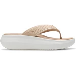 Clarks Women’s Athleisure Flip-Flop(Grey)