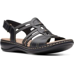 Clarks Women’s Leisa Janna(Black Leather)