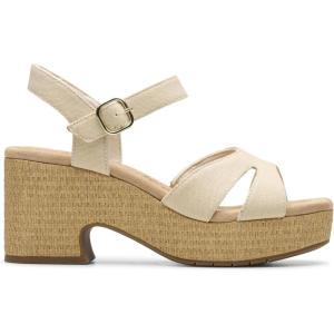 Clarks Women’s Nerisa Twist(Natural Canvas Textile)