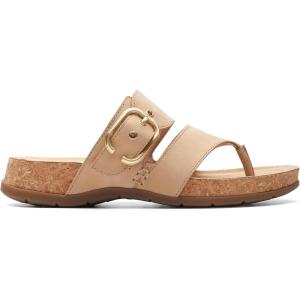 Clarks Women’s Reileigh Park(Beige Nubuck)