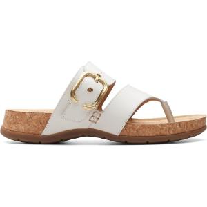 Clarks Women’s Reileigh Park(Off White Leather)
