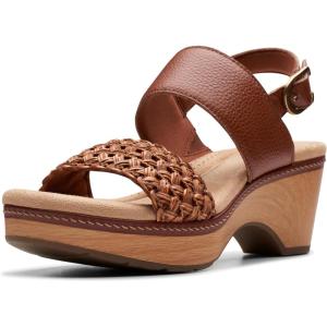 Clarks Women’s Seannah Step(Tan Leather)