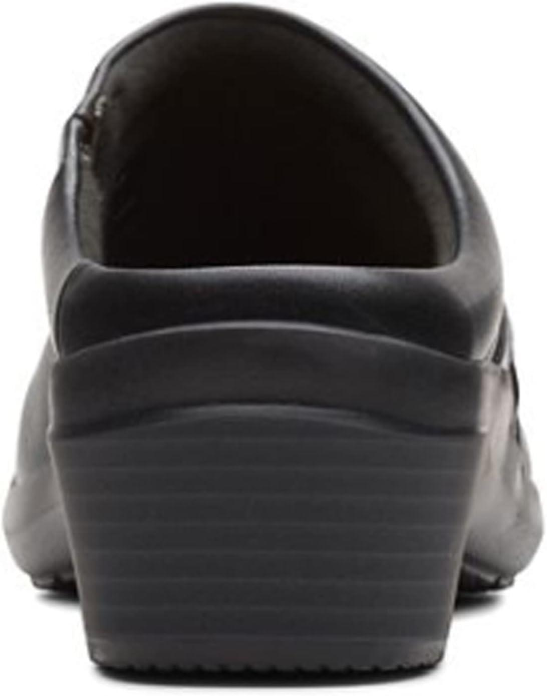 imageClarks Womens Angie Mist ClogsBlack Leather