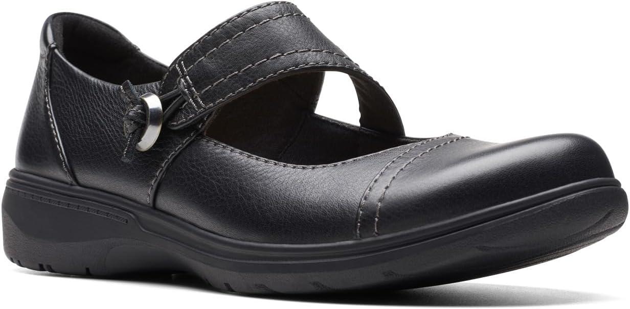 imageClarks Womens Carleigh JaneBlack Leather