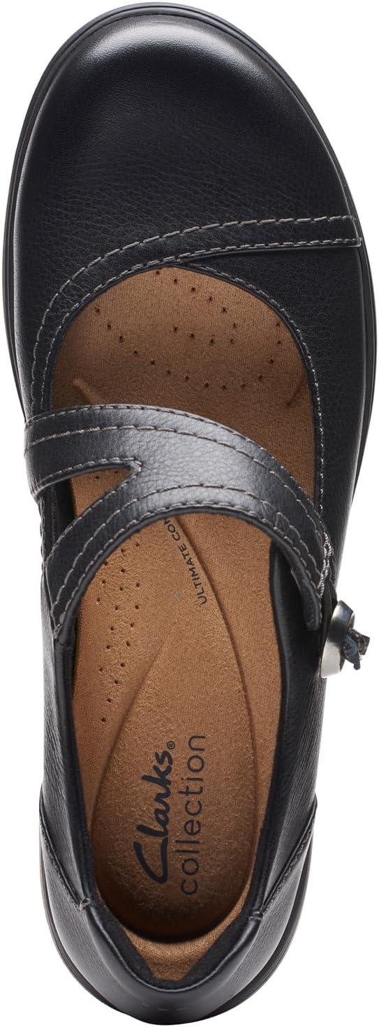imageClarks Womens Carleigh JaneBlack Leather