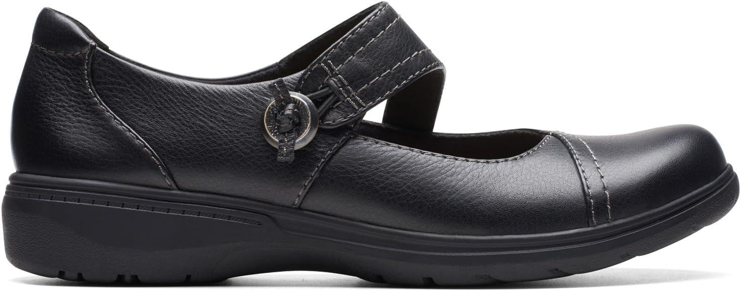 imageClarks Womens Carleigh JaneBlack Leather