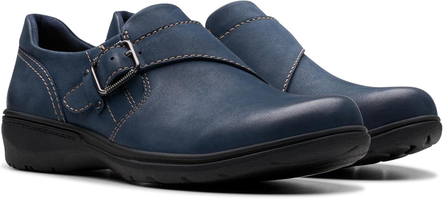 imageClarks Womens Carleigh JazzNavy Nubuck