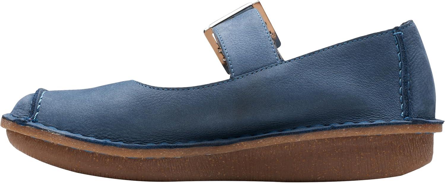 imageClarks Womens Carleigh Pearl LoafersBlue Nubuck
