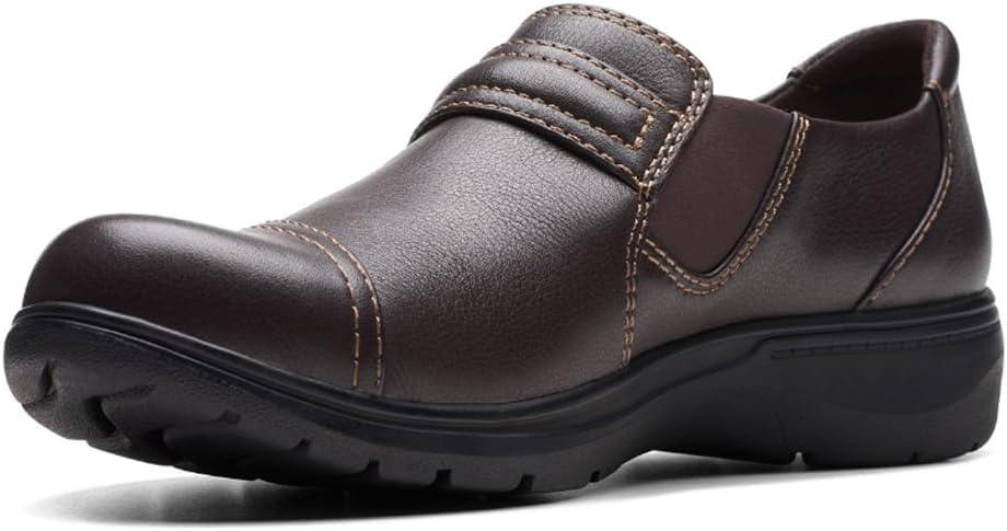 imageClarks Womens Carleigh Pearl LoafersDark Brown