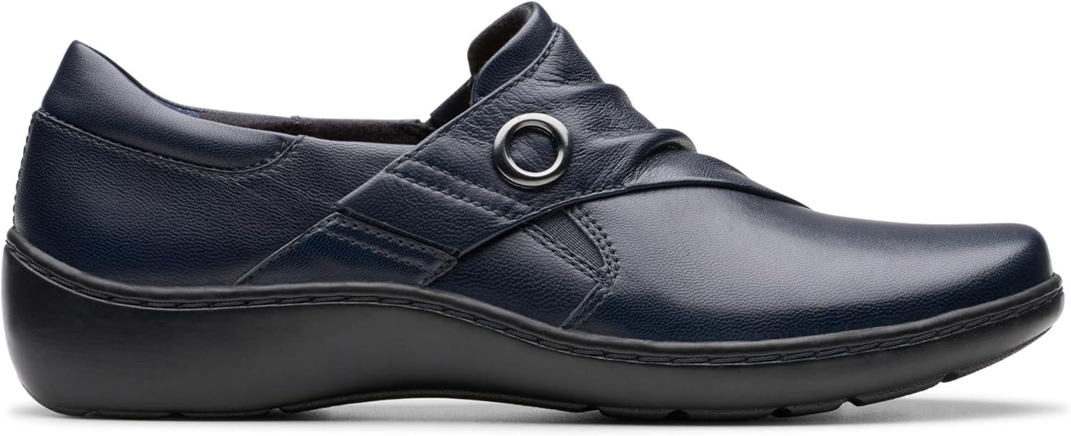 imageClarks Womens Cora AubrieNavy Leather