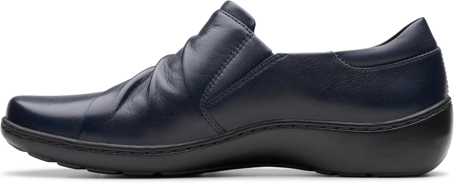 imageClarks Womens Cora AubrieNavy Leather