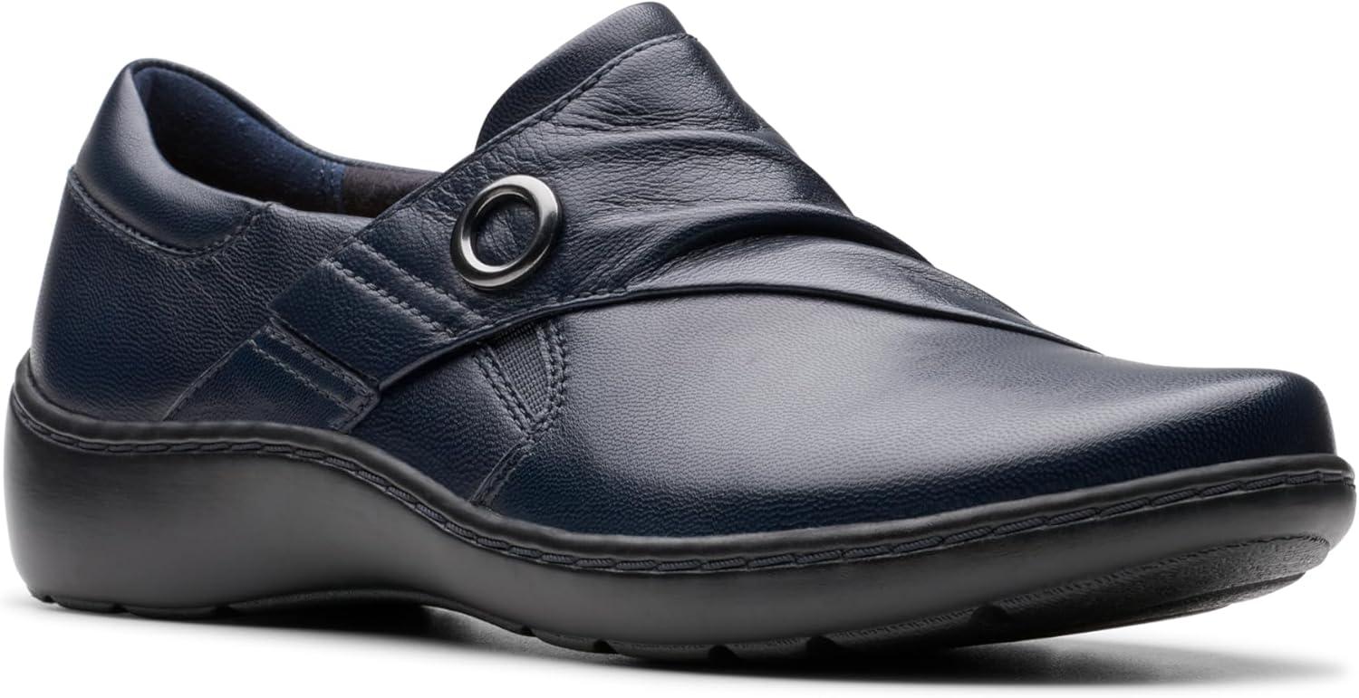 imageClarks Womens Cora AubrieNavy Leather