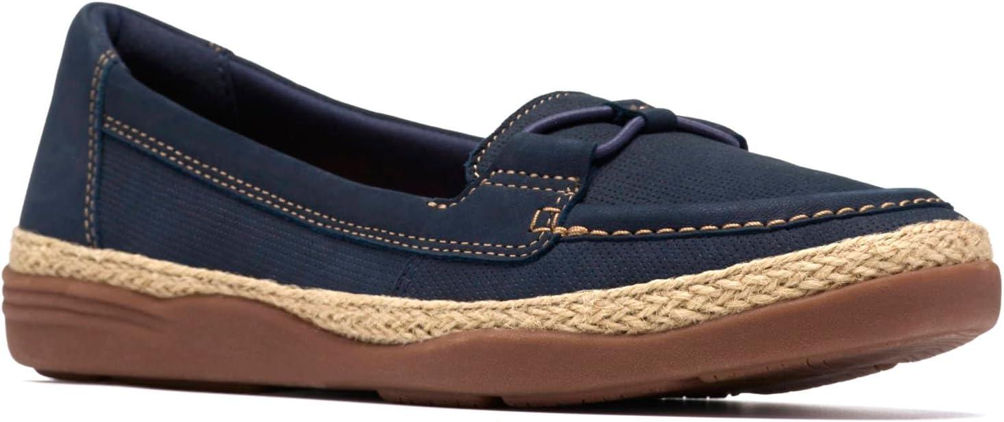 imageClarks Womens Elaina MillyNavy Nubuck