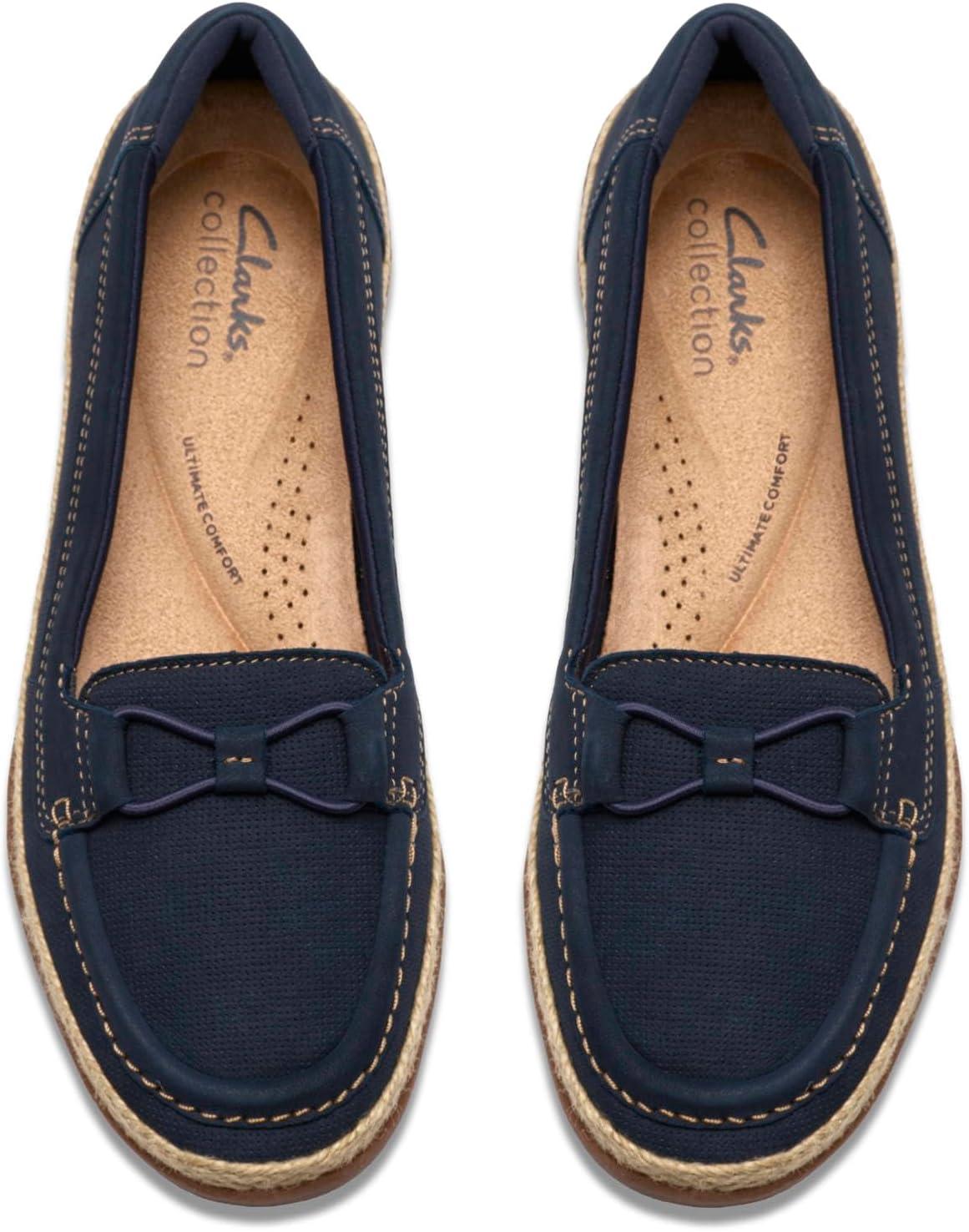 imageClarks Womens Elaina MillyNavy Nubuck