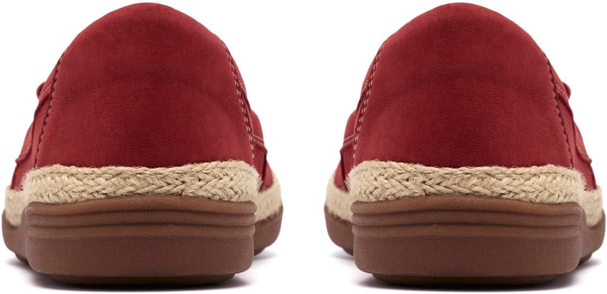 imageClarks Womens Elaina MillyRed Nubuck