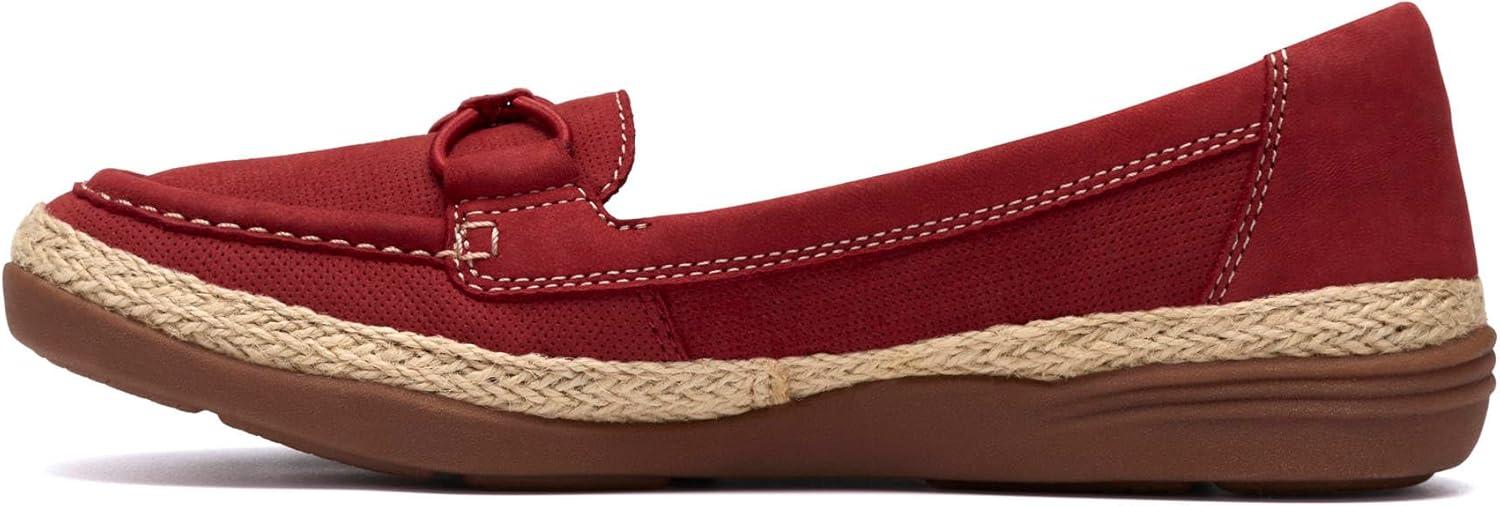 imageClarks Womens Elaina MillyRed Nubuck