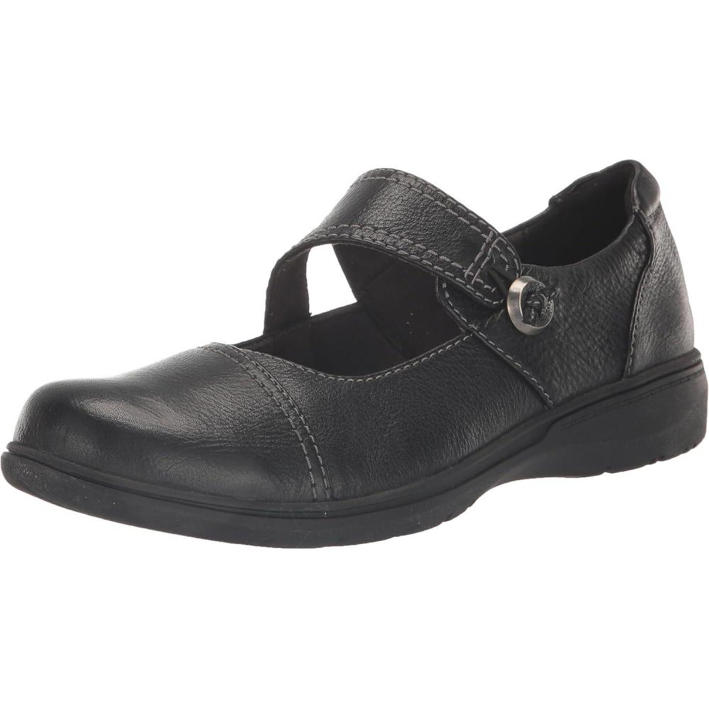 imageClarks Womens Carleigh JaneBlack Leather