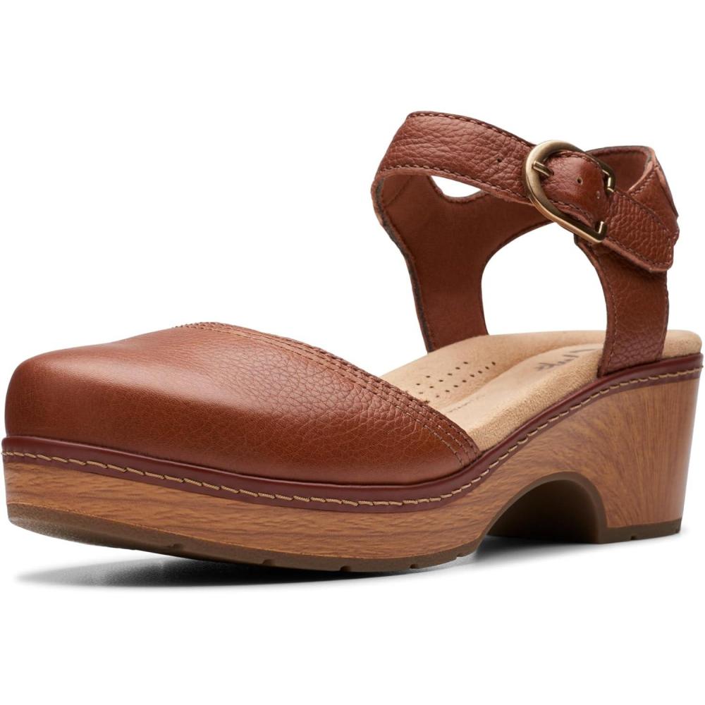 imageClarks Womens Paizlee BayTan Leather