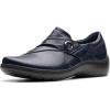 Navy Leather