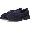Navy Suede