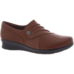 Clarks Women’s Hope Roxanne Loafer(Dark Tan)