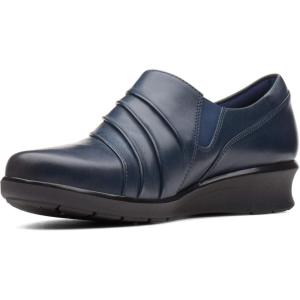 Clarks Women’s Hope Roxanne Loafer(Navy)