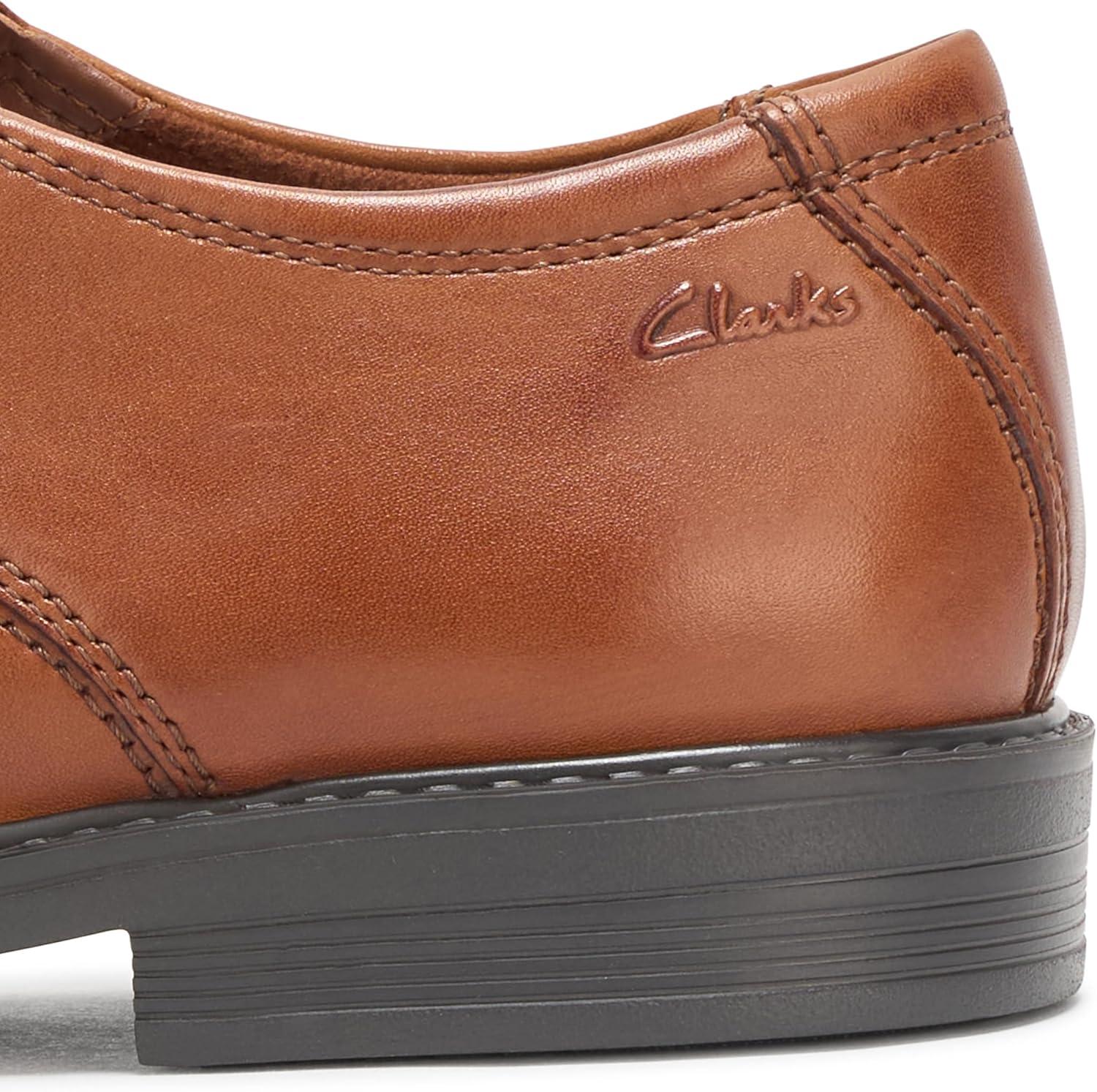 imageClarks Mens Cosgrove CapDark Tan Leather