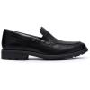 Black Smooth Leather