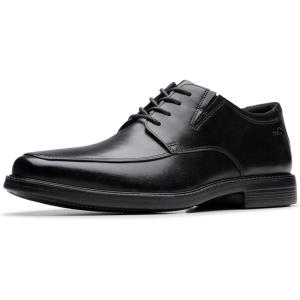 Clarks Men’s Cosgrove Apron(Black Leather)