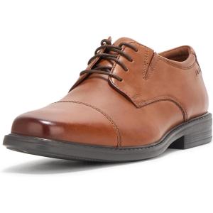 Clarks Men’s Cosgrove Cap(Dark Tan Leather)