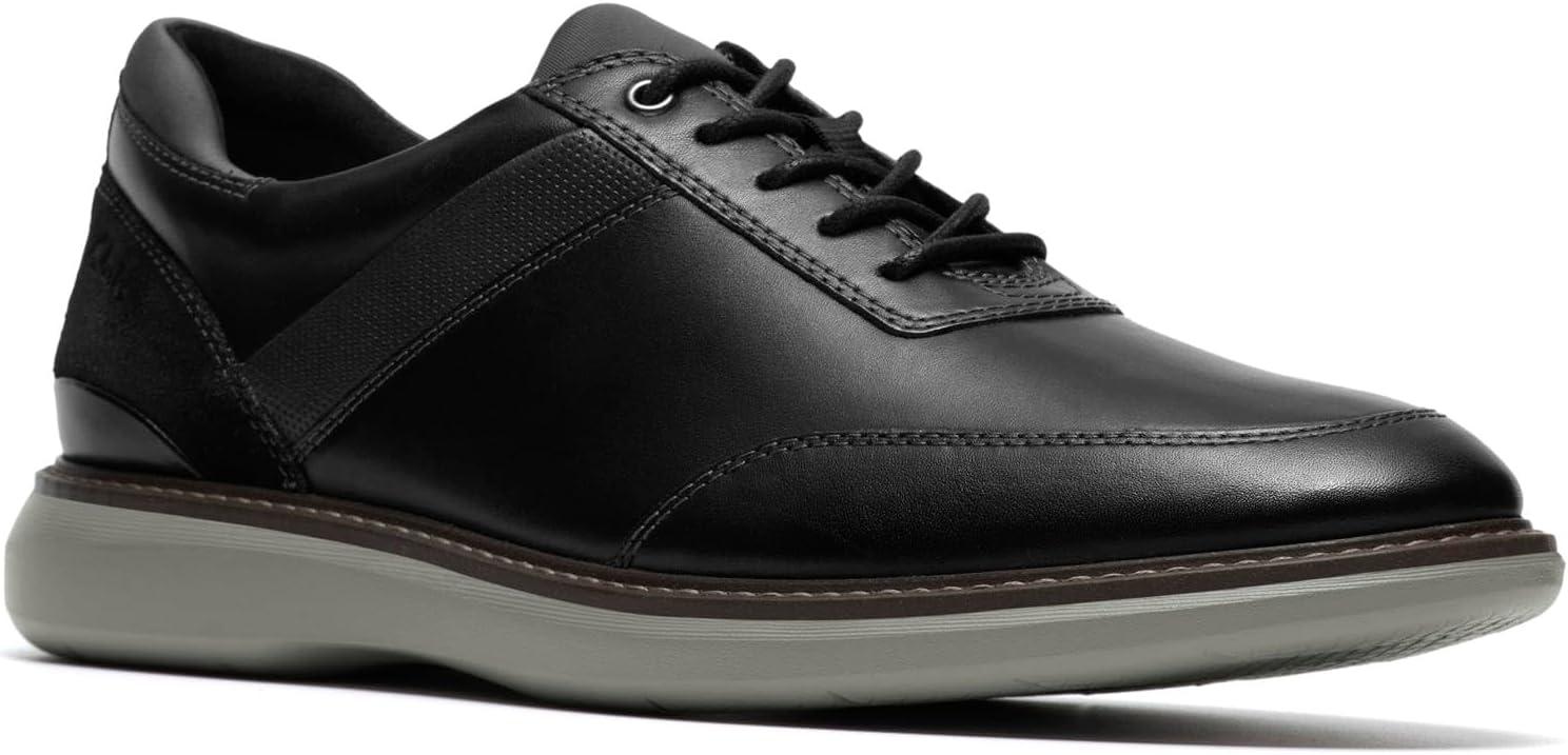 imageClarks Mens Brantin StyleBlack Leather