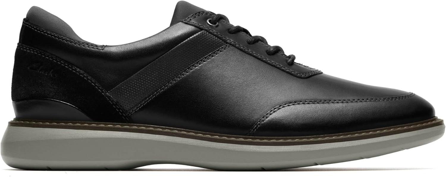 imageClarks Mens Brantin StyleBlack Leather