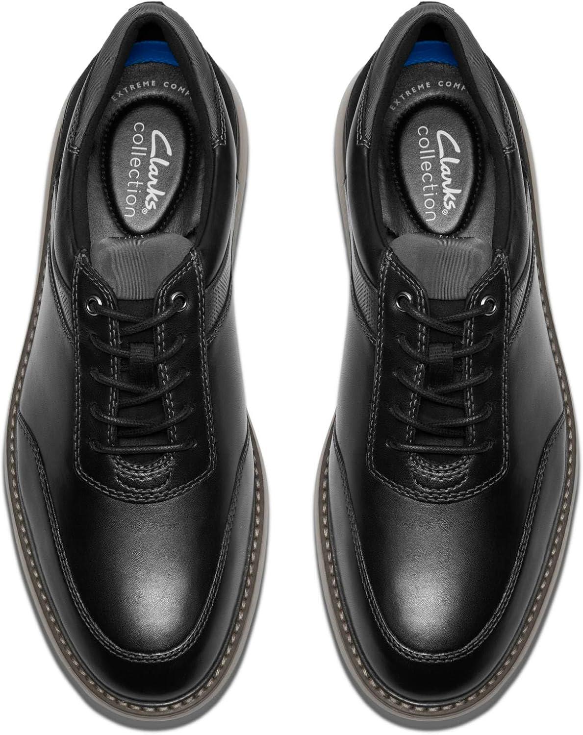 imageClarks Mens Brantin StyleBlack Leather