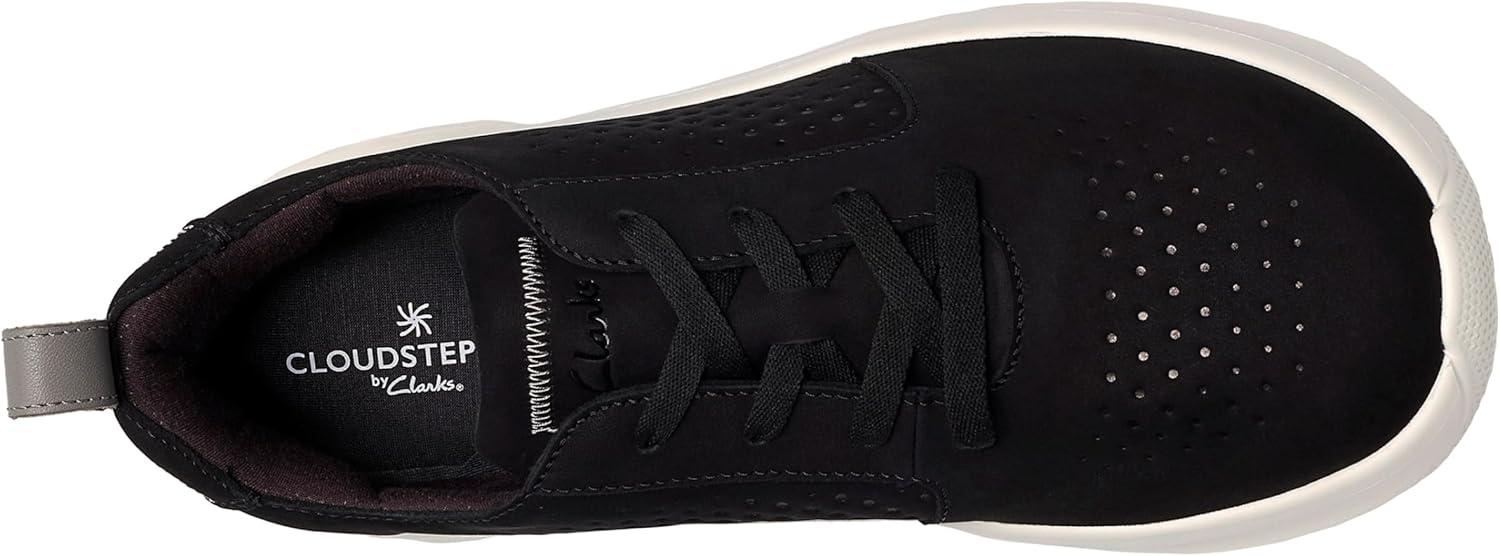 imageClarks Mens Solevana Style CloudSteppers SneakerBlack Nubuck