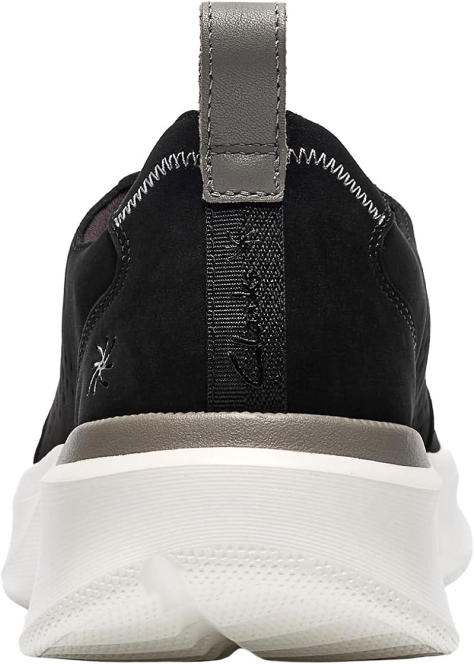 imageClarks Mens Solevana Style CloudSteppers SneakerBlack Nubuck