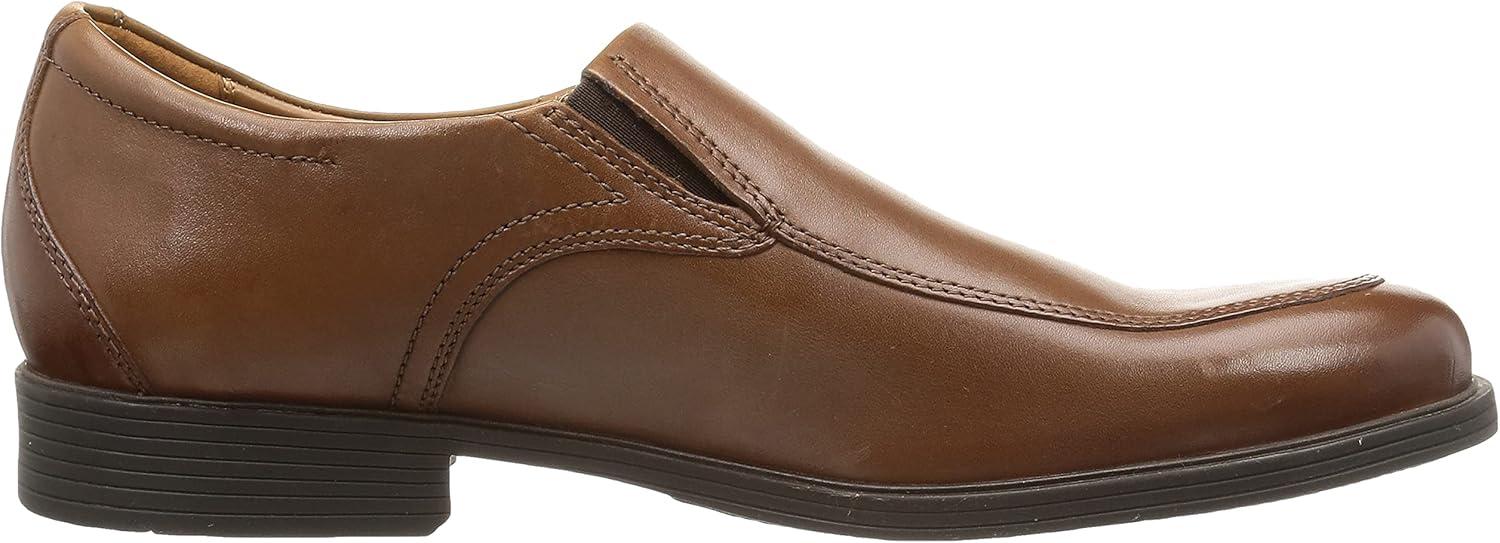 imageClarks Mens Whiddon Step LoaferDark Brown Leather