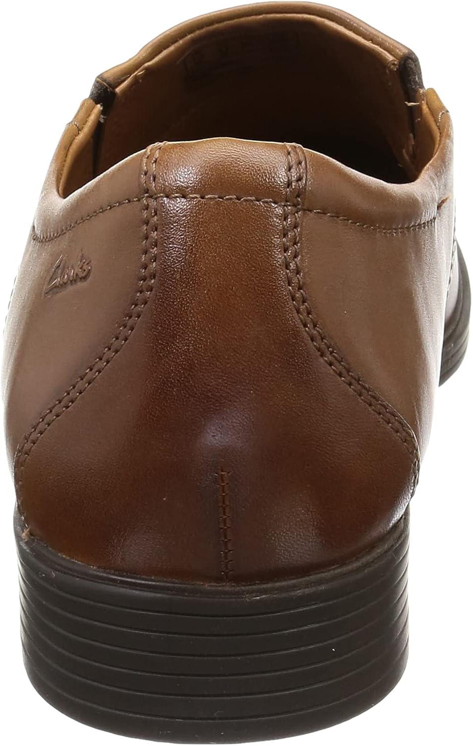 imageClarks Mens Whiddon Step LoaferDark Brown Leather