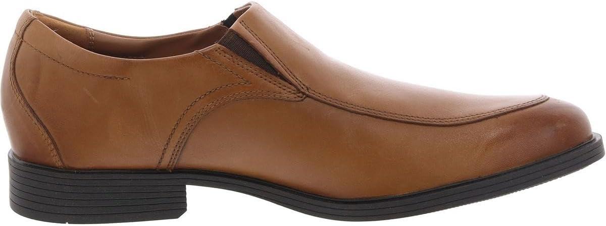 imageClarks Mens Whiddon Step LoaferDark Tan Lea