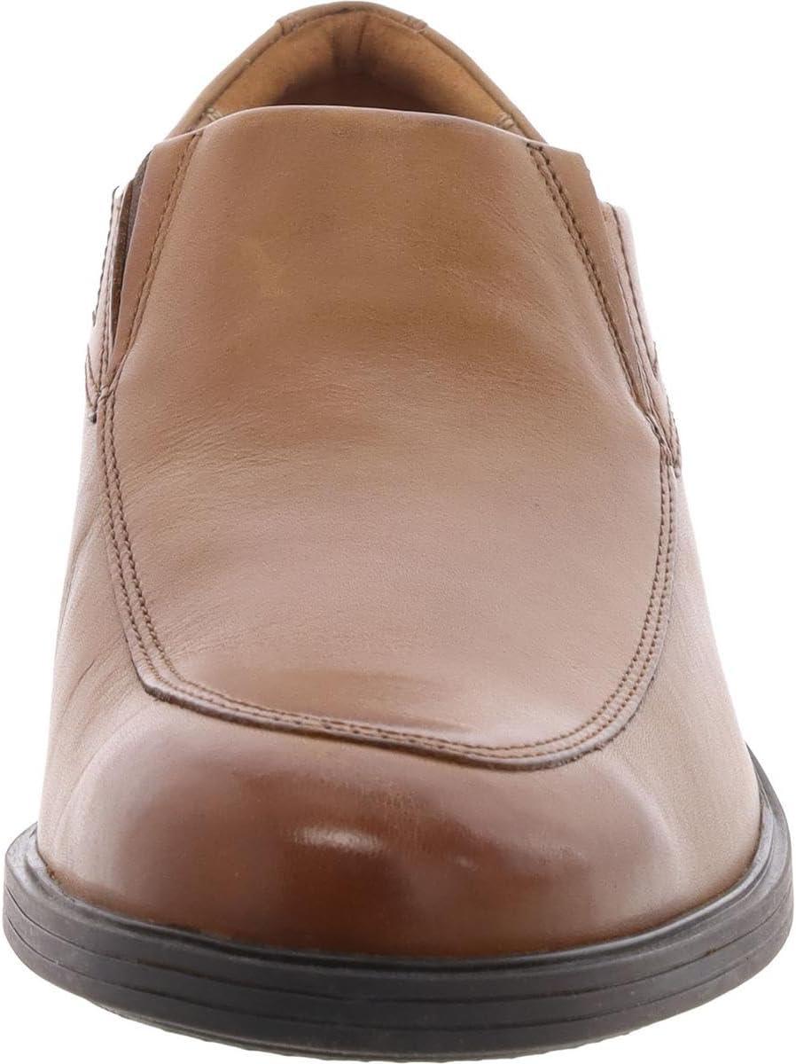 imageClarks Mens Whiddon Step LoaferDark Tan Lea