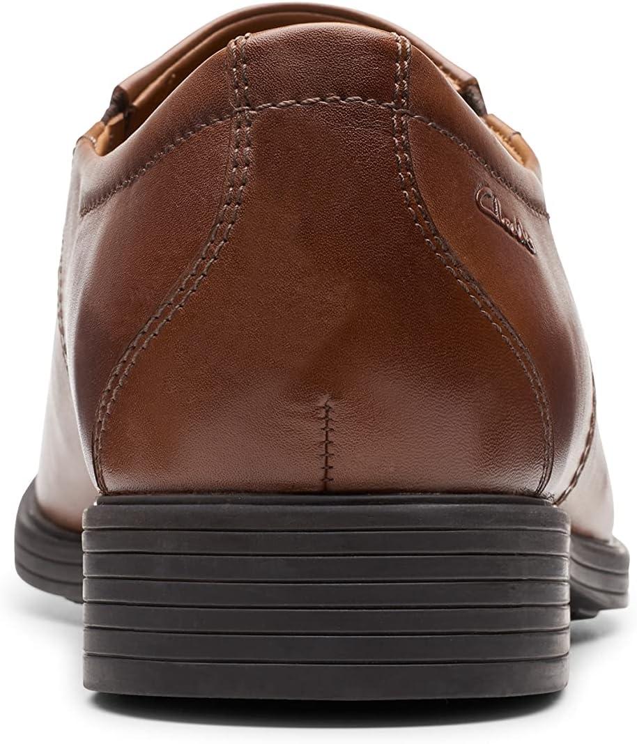 imageClarks Mens Whiddon Step LoaferDark Tan Leather