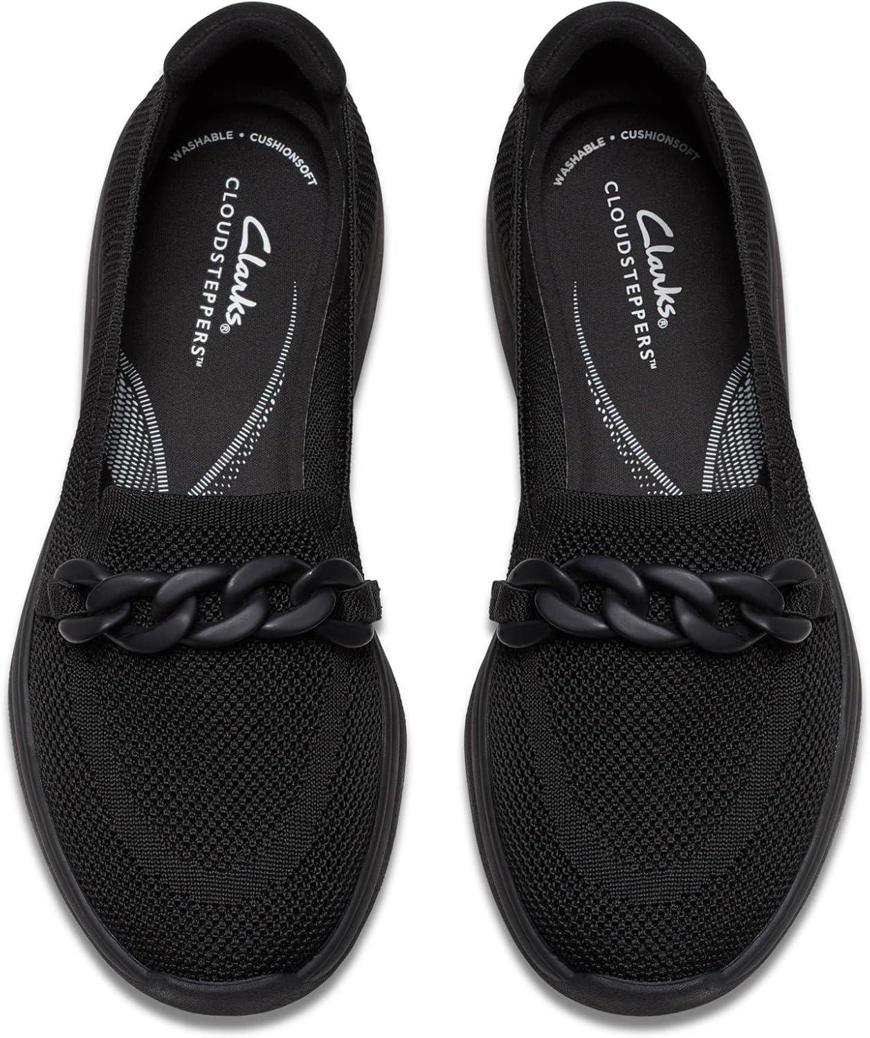 imageClarks Womens Ezrinn CoveBlackBlack Textile