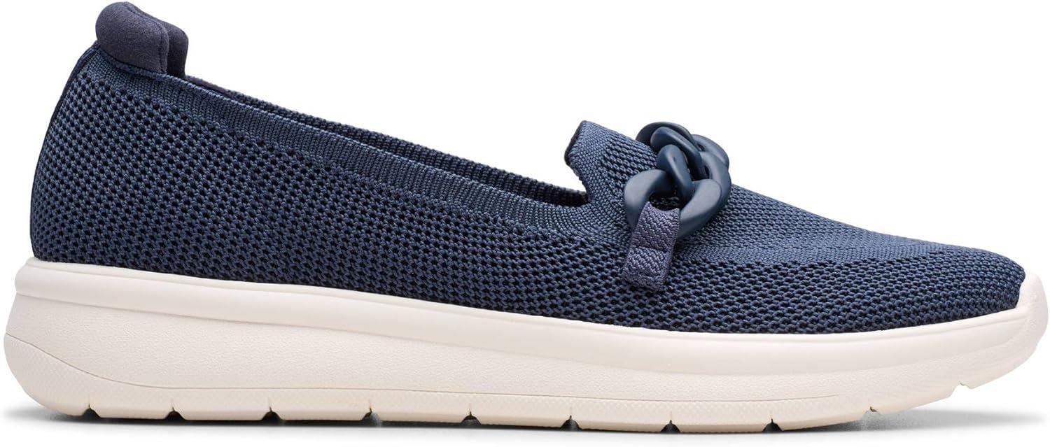 imageClarks Womens Ezrinn CoveNavy Textile