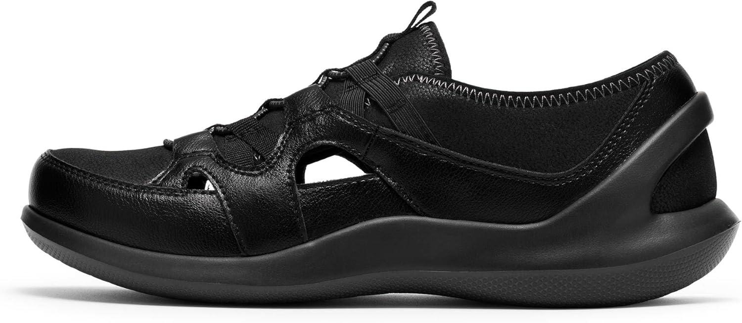 imageClarks Womens Solevana StepBlack Interest Textile